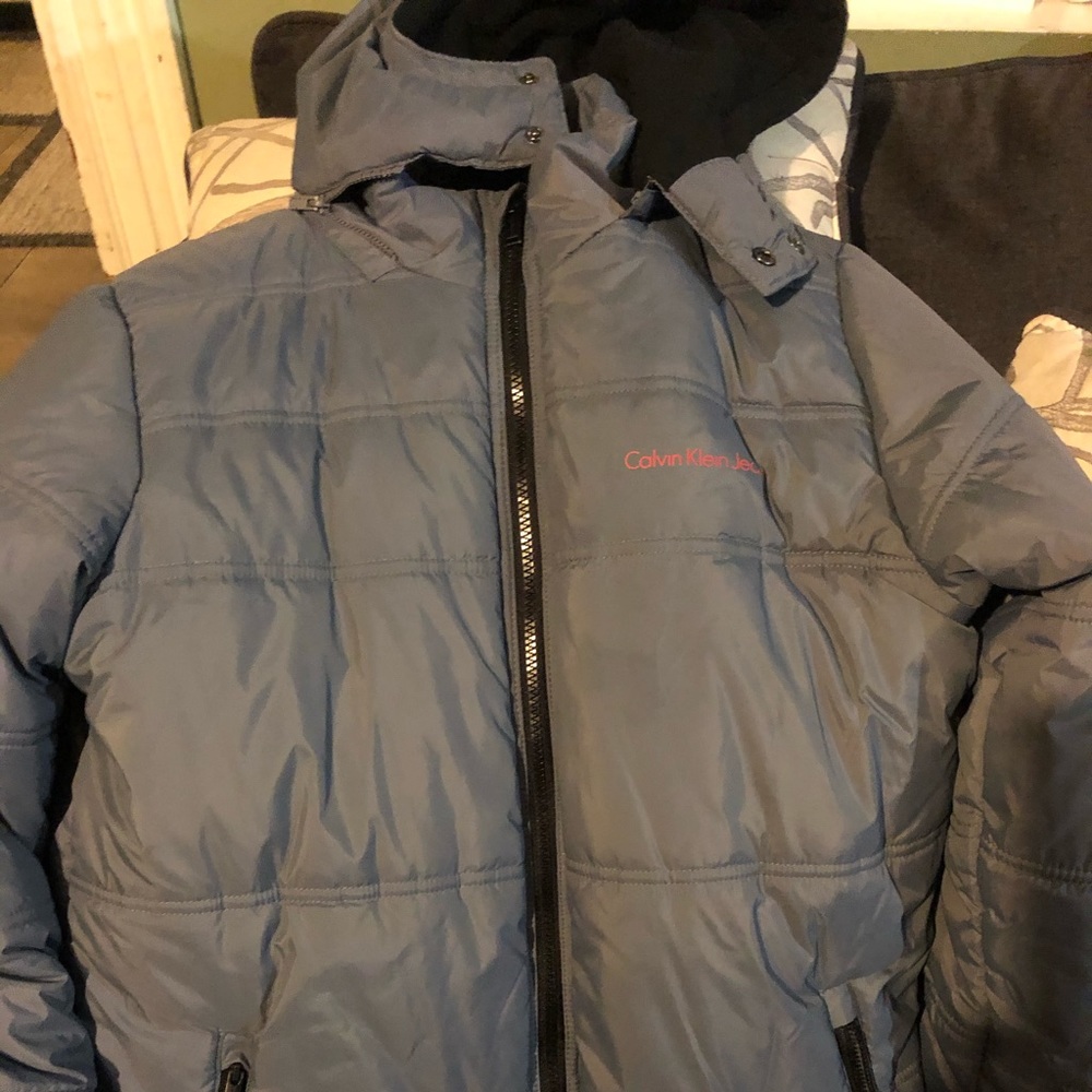 Boys winter Calvin Klein puffer coat